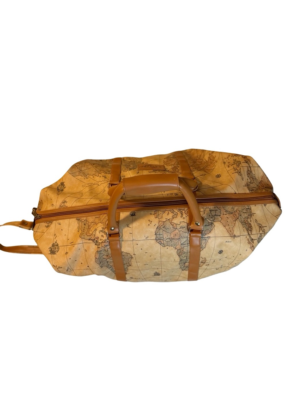 Vintage Euro Pac World Map Travel Bag Duffle Bag - Picture 8 of 12
